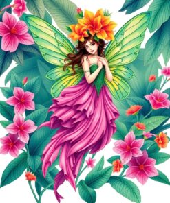 Victorian Fairy Paint Numbers