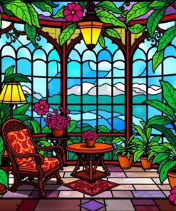 Stained Glass Paint Numbers