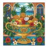 Tropical Victorian Wassail Bowl Paint By Numbers