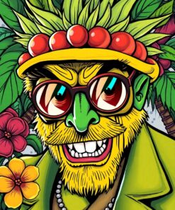 Monocle Glare Paint Numbers