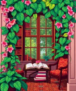 Framing Books Paint Numbers