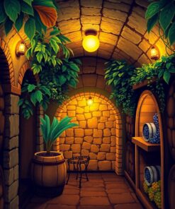 Cellar Glow Paint Numbers