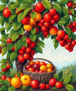 Orchard Bounty Paint Numbers