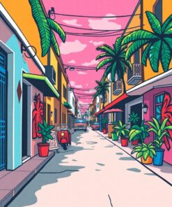 Street Icon Paint Numbers