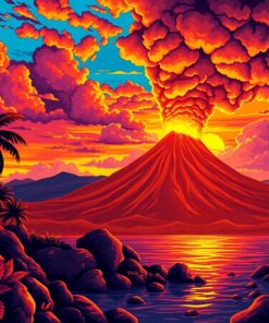 Volcano Expedition Paint Numbers