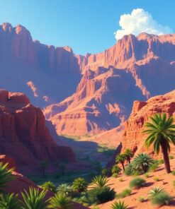 Wadi Shadows Paint Numbers