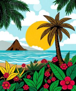 Island Approach Paint Numbers