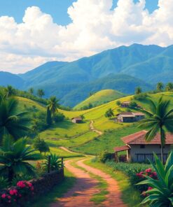 Hillside Farm Paint Numbers