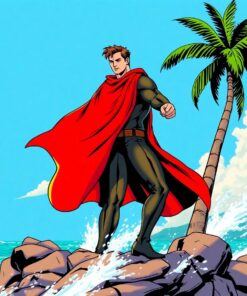 Crimson Cape Paint Numbers