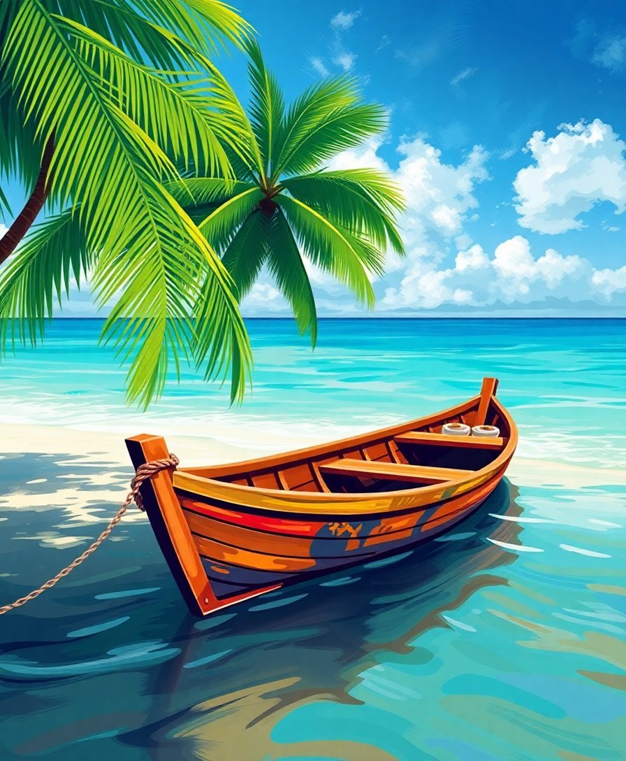 Skiff Realism Paint Numbers Skiff Realism Paint Numbers