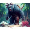 Tropical Yeti Expedition Paint By Numbers