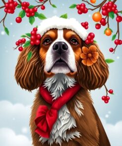 Spaniel Portrait Paint Numbers