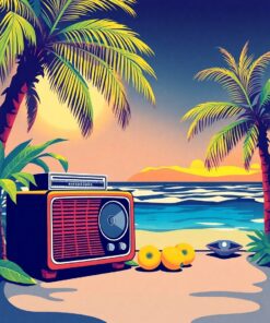 Tropical Broadcast Paint Numbers