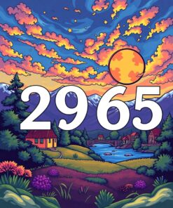 Cocktail Glow Paint Numbers