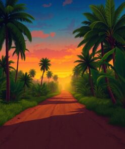 Dirt Road Paint Numbers