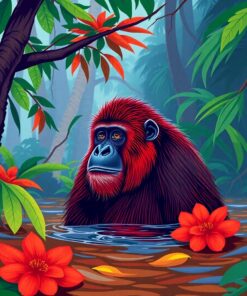 Tropical Floods Paint Numbers