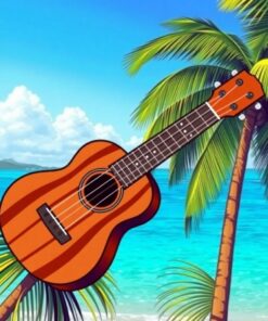 Coconut Palm Paint Numbers