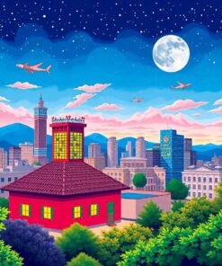 Colonial Arches Paint Numbers