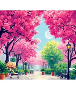 Underneath The Vintage Canopy Paint By Numbers