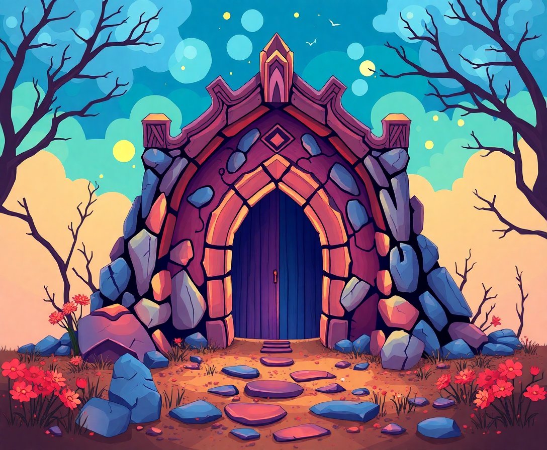 unearthing-the-forgotten-portal-paint-by-numbers-kit-1