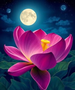 Under Moonlight Paint Numbers