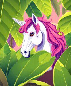 Banana Leaves Paint Numbers