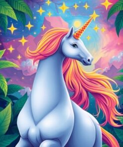 Tropical Stars Paint Numbers