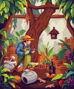 Jungle Supplies Paint Numbers