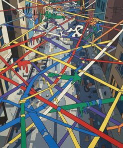 Urban Tape Canopy View Paint By Numbers