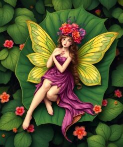 Fairy Rest Paint Numbers