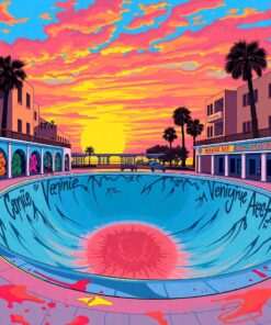 Skate Bowl Paint Numbers