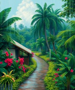 Estate Rain Paint Numbers