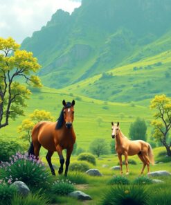 Tarpan Glade Paint Numbers