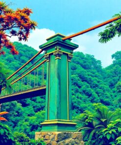 Jungle Pillar Paint Numbers