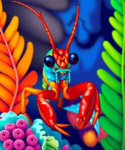 Mantis Shrimp Paint Numbers