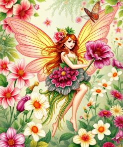 Botanical Magic Paint Numbers