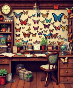 Entomologist Workspace Paint Numbers