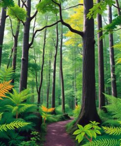 Forest Route Paint Numbers