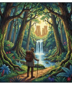 Victorian Explorer Forest Route Paint By Numbers