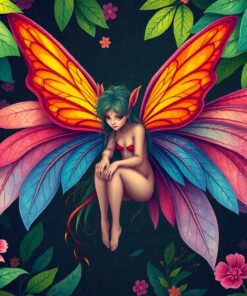 Victorian Jungle Sprite Paint By Numbers