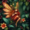 Victorian Jungle Sprite Paint By Numbers