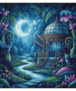 Victorian Lunar Jungle Paint By Numbers