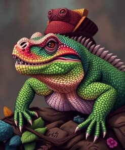 Reptile Study Paint Numbers