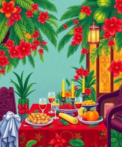 Holiday Feast Paint Numbers