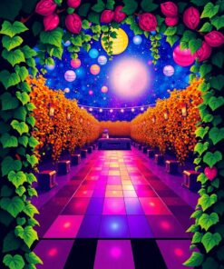 Disco Floor Paint Numbers