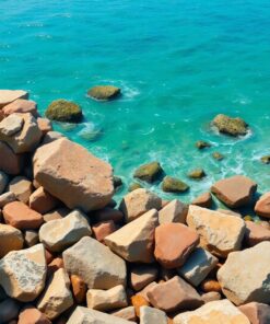 Coastal Stones Paint Numbers