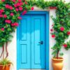Blue Door Paint Numbers