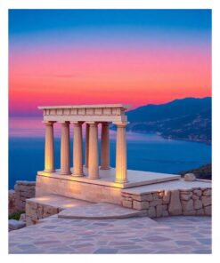 Temple Dusk Paint Numbers