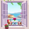 Window Siesta Paint Numbers