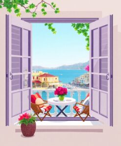 Window Siesta Paint Numbers